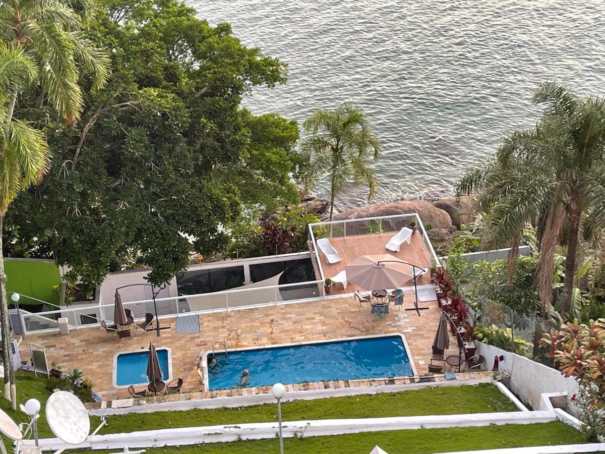 Ferienwohnung Linda Cobertura Duplex, Pe Na Areia,Vista Linda. Caraguatatuba Exterior foto