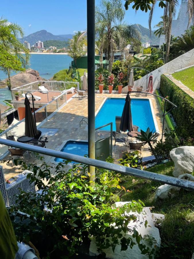 Ferienwohnung Linda Cobertura Duplex, Pe Na Areia,Vista Linda. Caraguatatuba Exterior foto