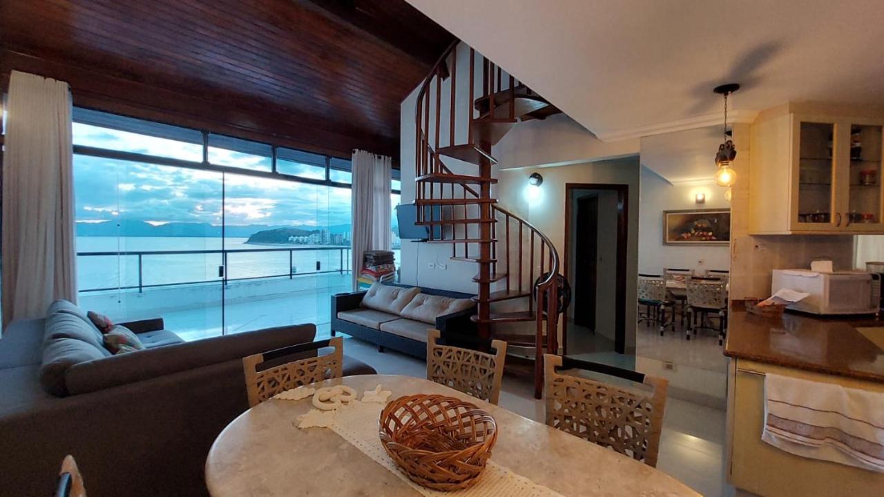 Ferienwohnung Linda Cobertura Duplex, Pe Na Areia,Vista Linda. Caraguatatuba Exterior foto