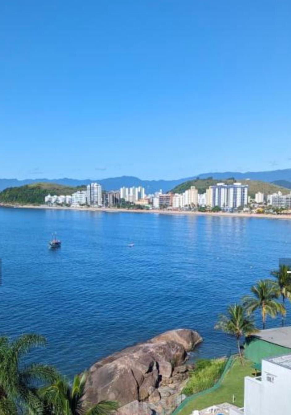 Ferienwohnung Linda Cobertura Duplex, Pe Na Areia,Vista Linda. Caraguatatuba Exterior foto