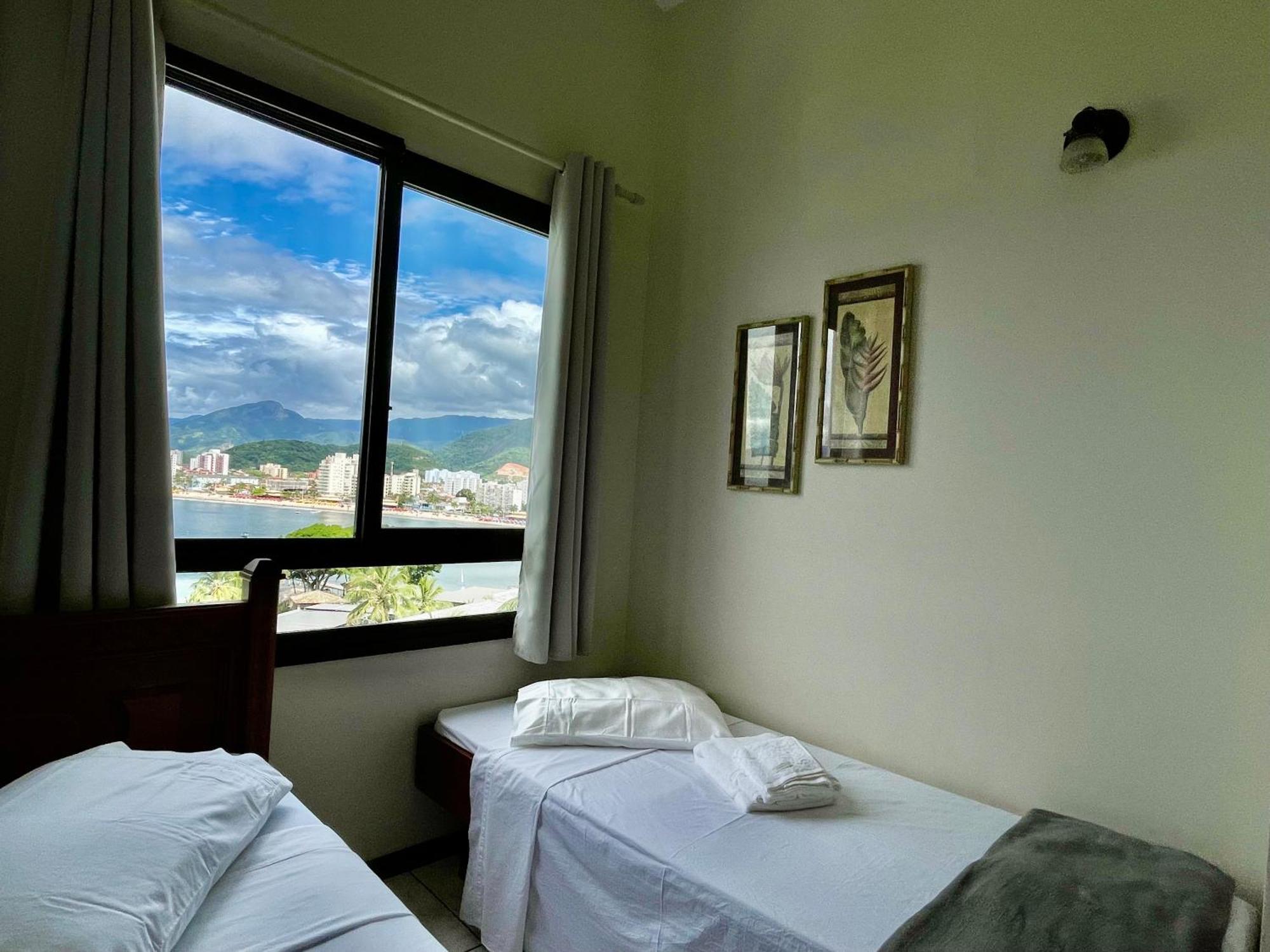 Ferienwohnung Linda Cobertura Duplex, Pe Na Areia,Vista Linda. Caraguatatuba Exterior foto