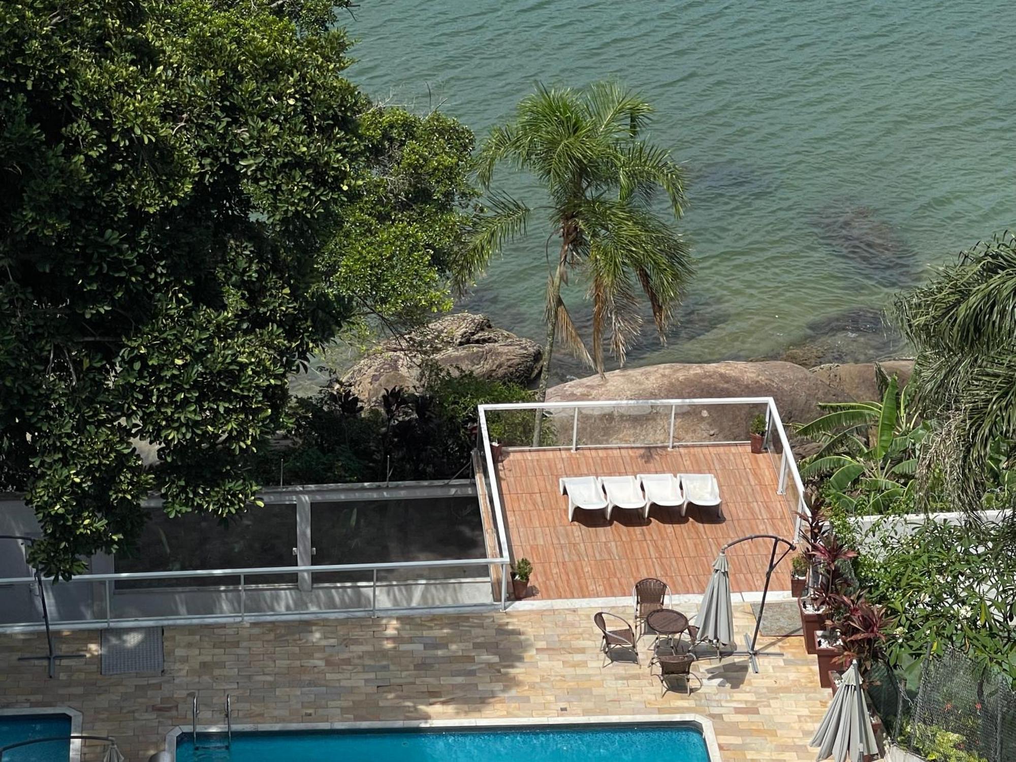 Ferienwohnung Linda Cobertura Duplex, Pe Na Areia,Vista Linda. Caraguatatuba Exterior foto